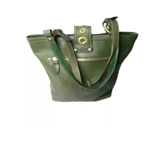 バッグ Coach Lily Legacy Turnrock Green Leather Coach | Bags | Coach Lily Legacy Turnlock Green Leather Tote